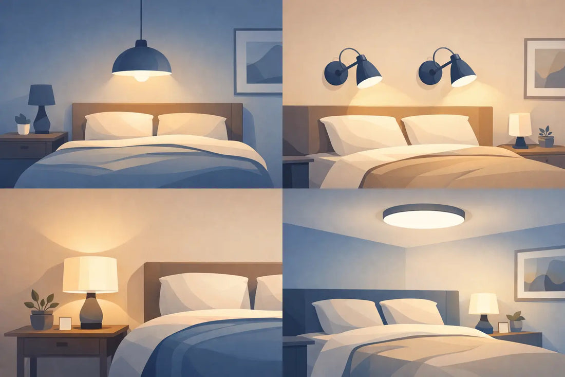 Qual luminária usar no quarto?