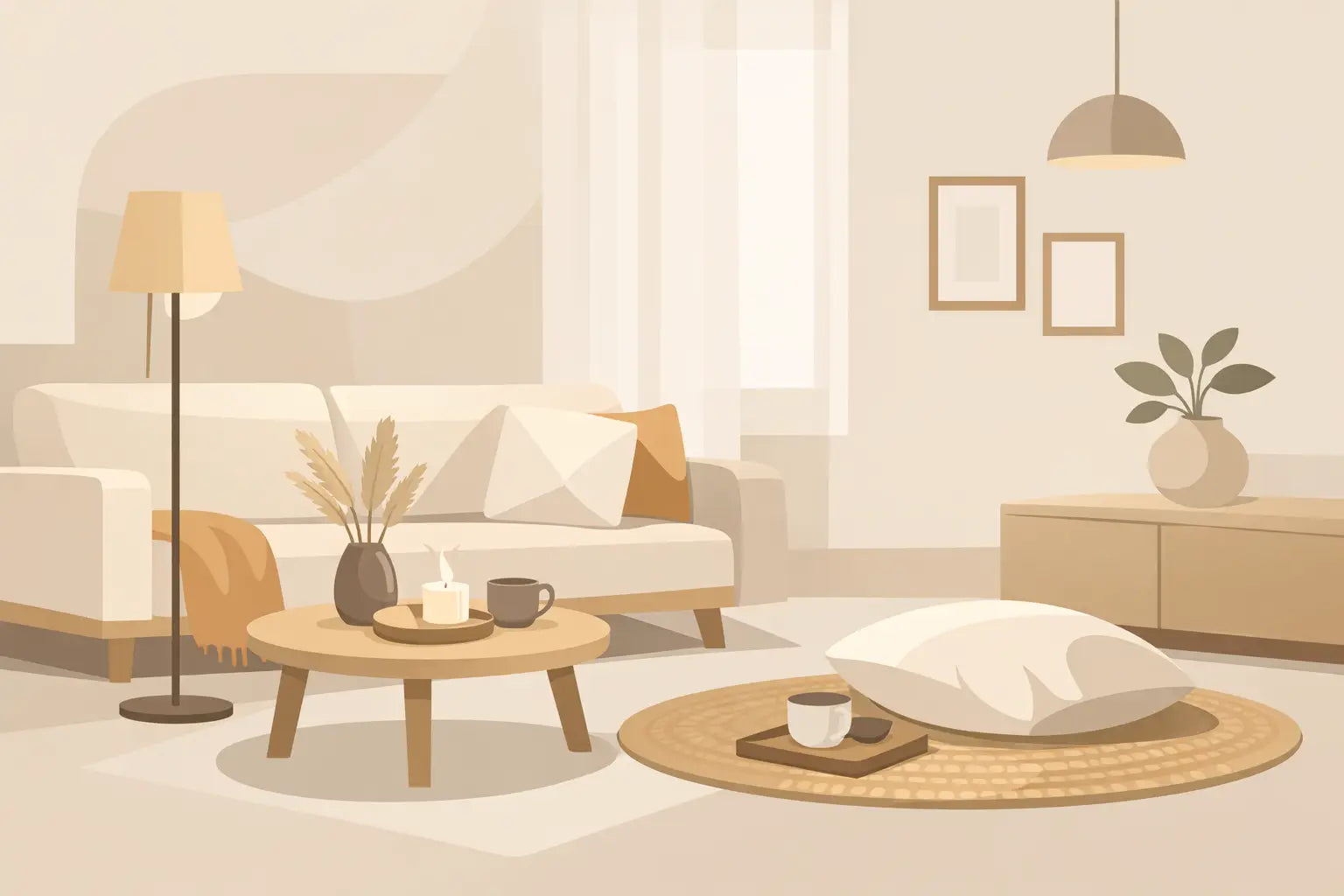 Como criar decoração minimalista acolhedora