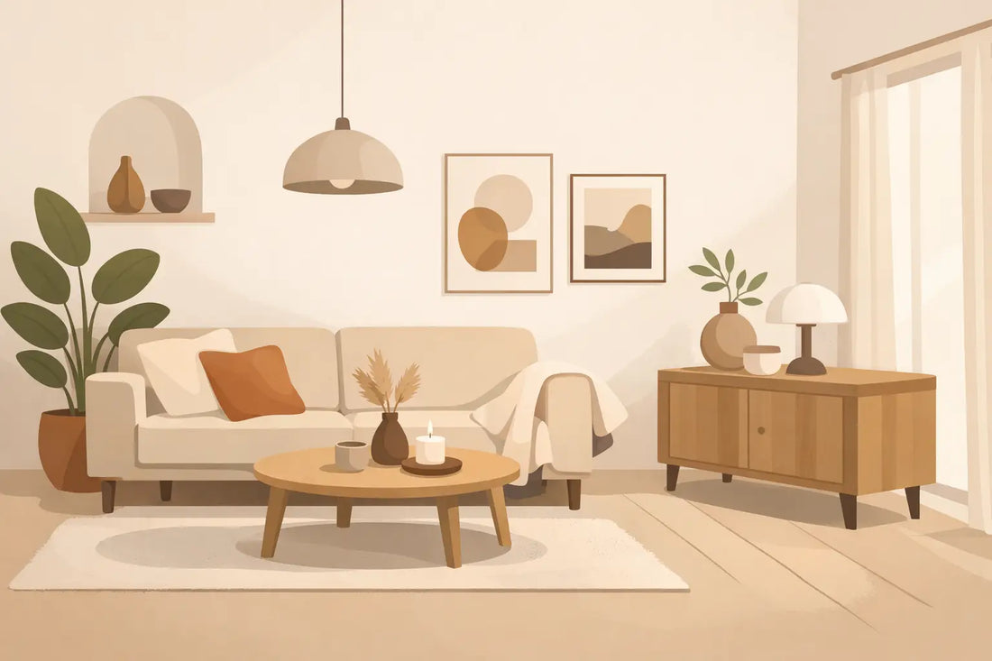 Decoração minimalista para casa sem frieza