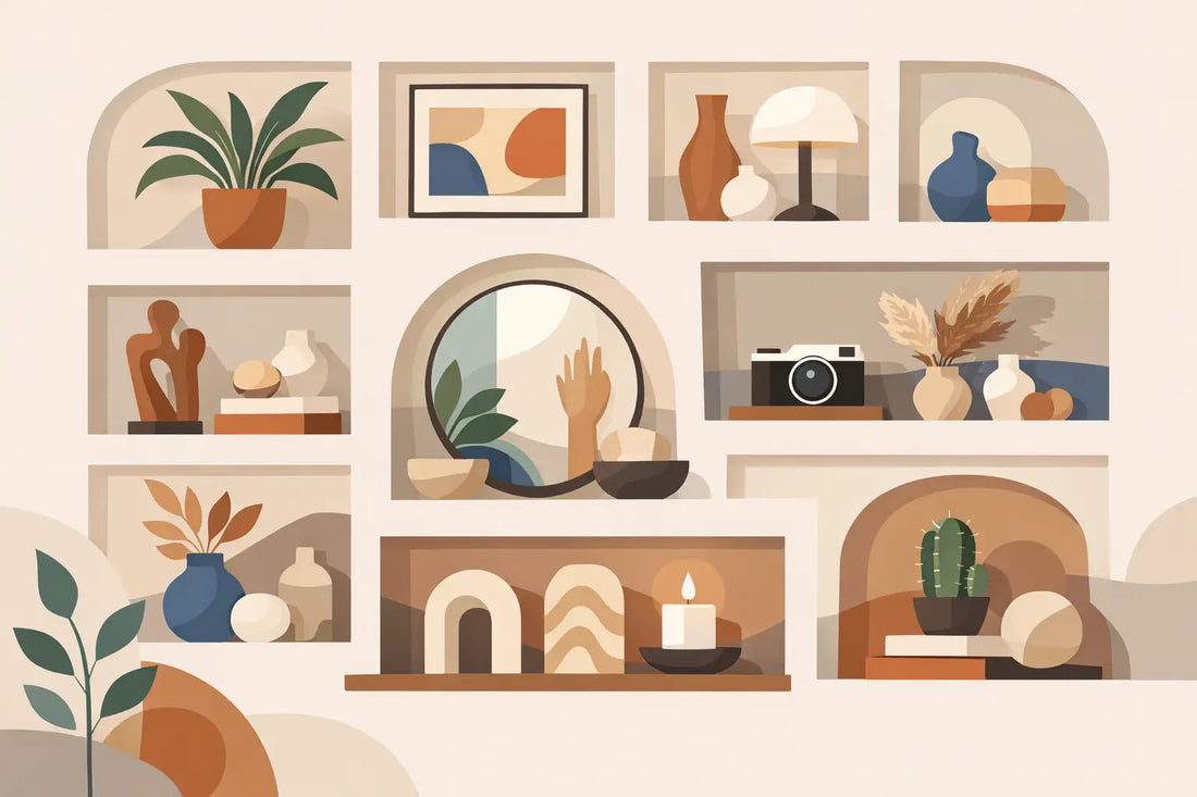 Como decorar nichos com personalidade em casa