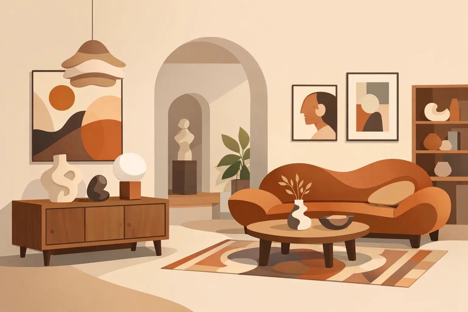 Decoração autoral para uma casa com identidade