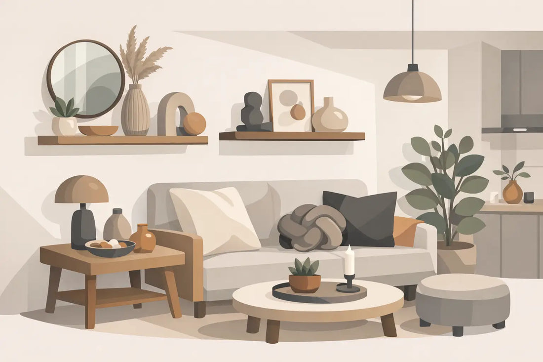 Objetos decorativos para apartamento pequeno