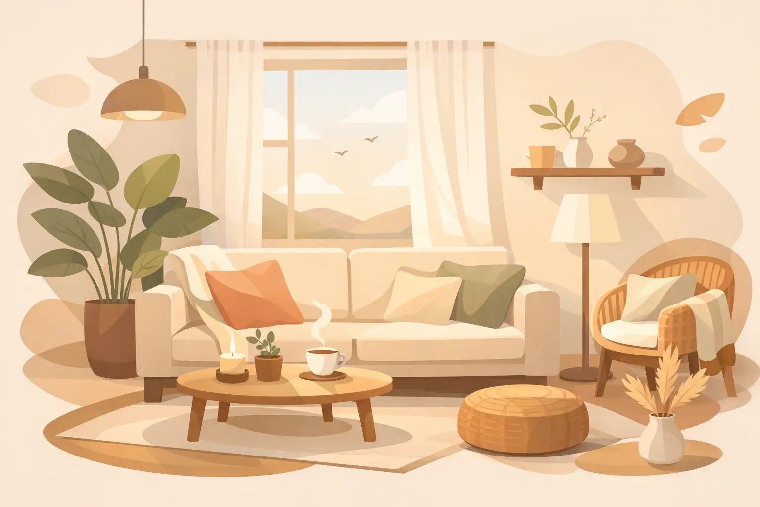 Como deixar a casa mais acolhedora com leveza