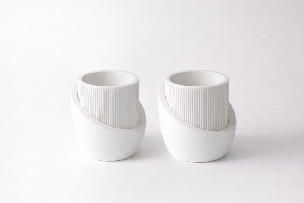 Vaso auto irrigável Japandi