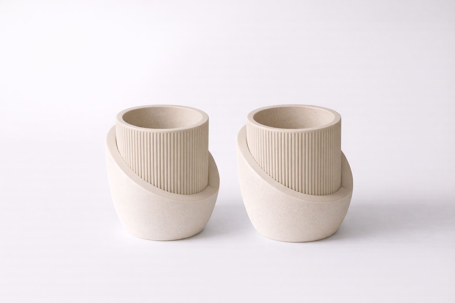 Vaso auto irrigável Japandi