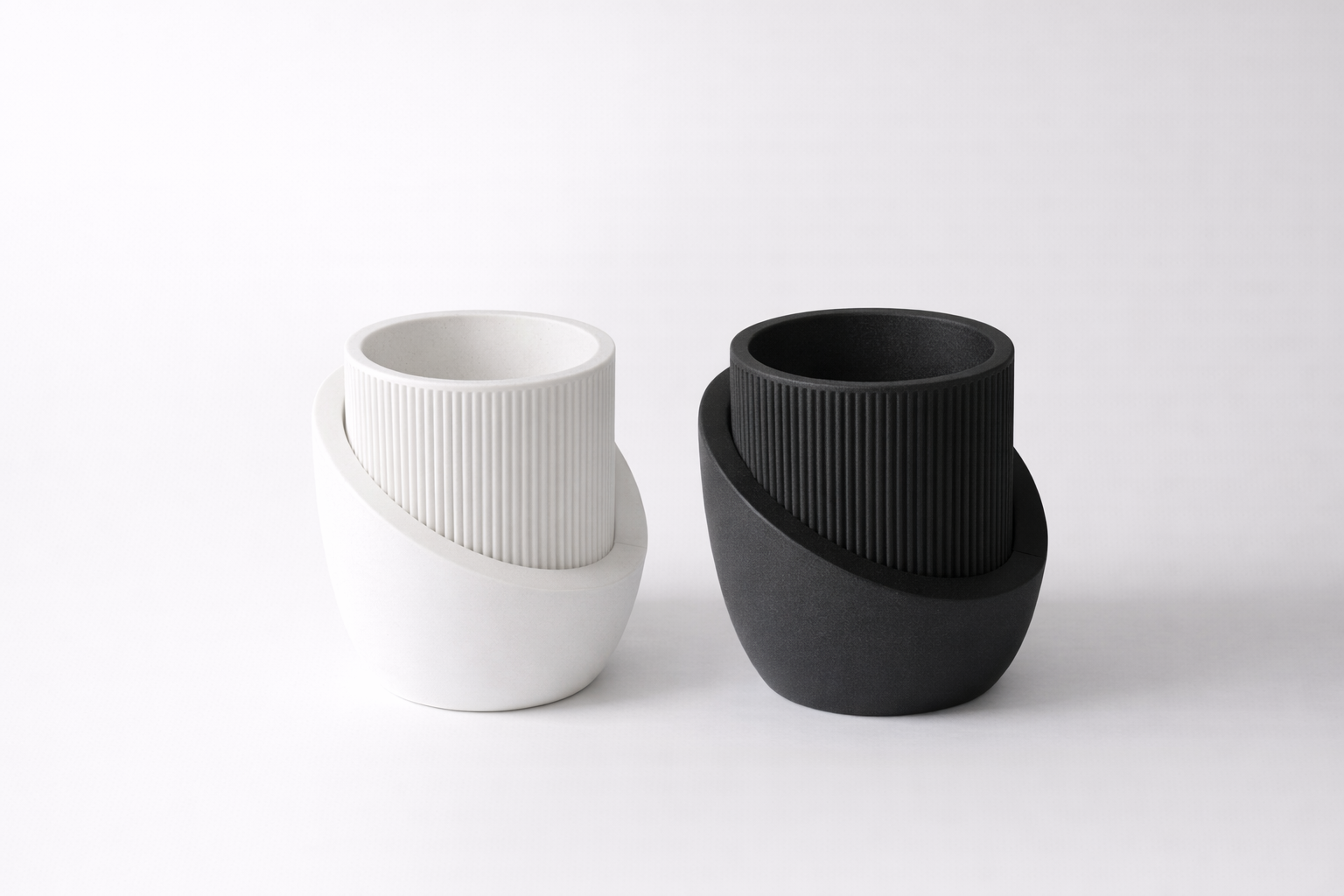 Vaso auto irrigável Japandi