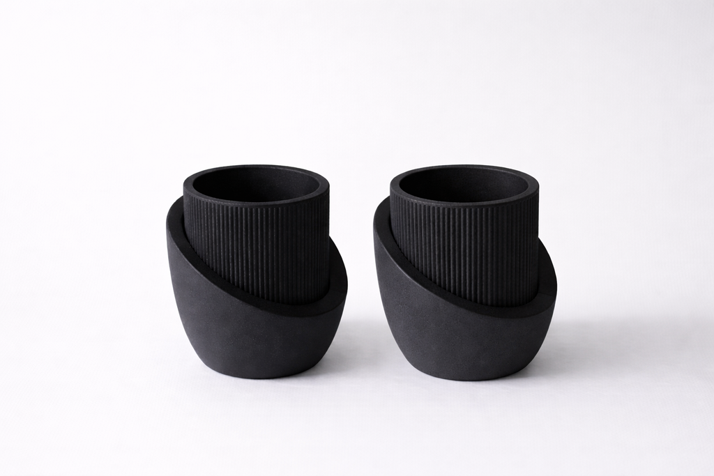 Vaso auto irrigável Japandi