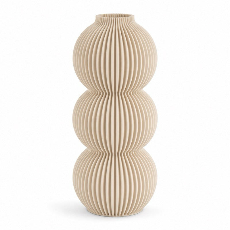 VERDEO Coleção Malabarista Vaso Decorativo Bolha Tripla Moderno