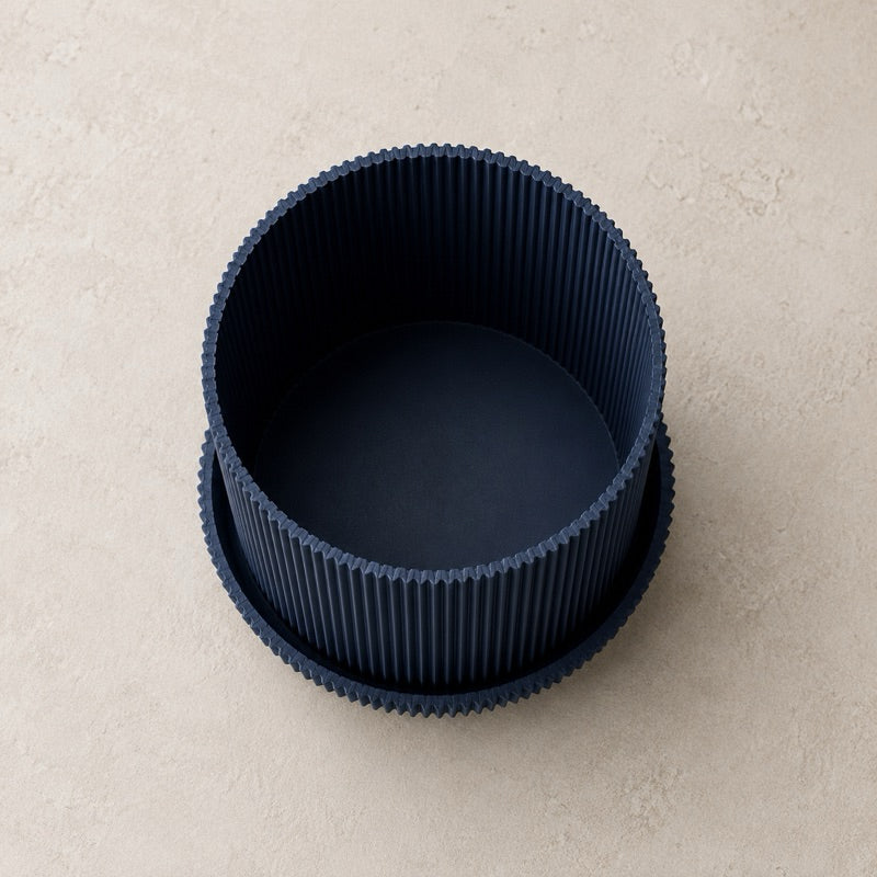 VERDEO Coleção Guarda-Chuva Vaso Decorativo Canelado Minimalista