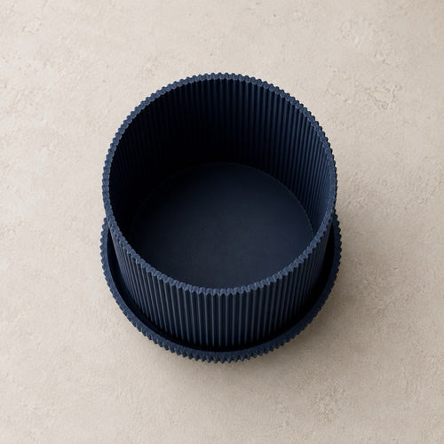 VERDEO Coleção Guarda-Chuva Vaso Decorativo Canelado Minimalista