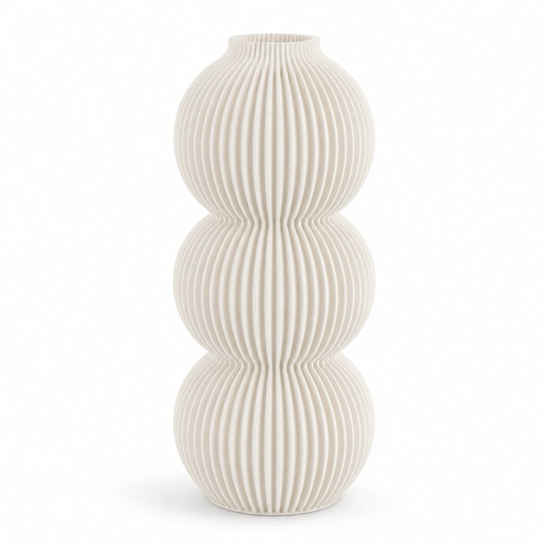 VERDEO Coleção Malabarista Vaso Decorativo Bolha Tripla Moderno