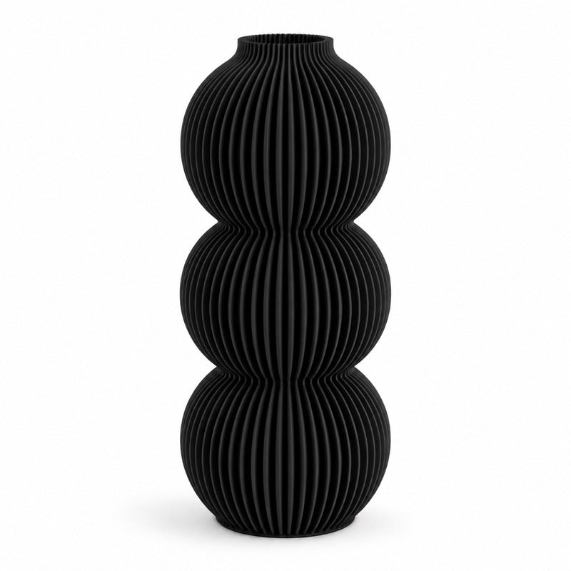 VERDEO Coleção Malabarista Vaso Decorativo Bolha Tripla Moderno